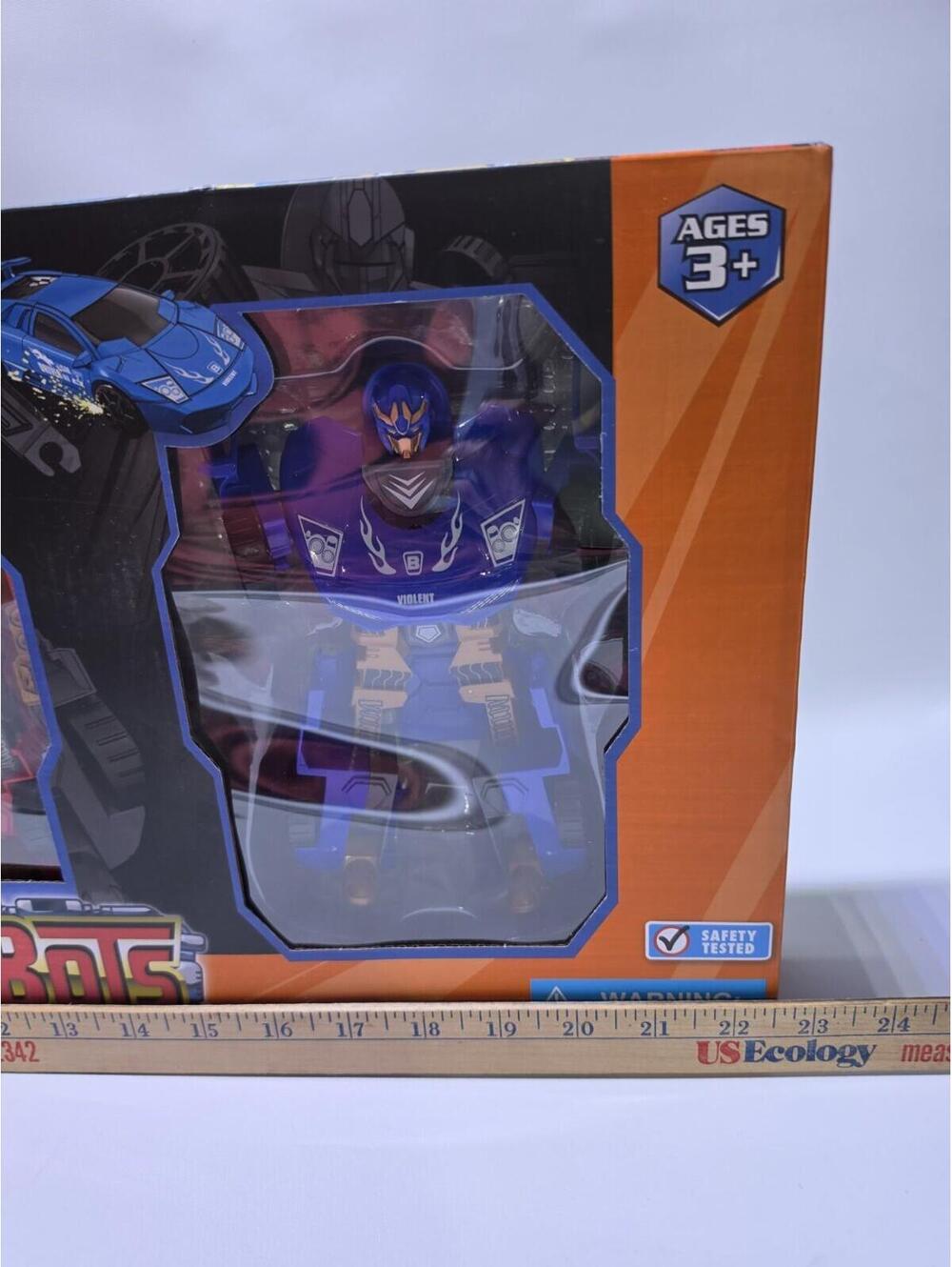WheelBots Transforming Robots to Cars 3-Pack Set Thunder Storm Lightning Age 3+ - Picture 8 of 9